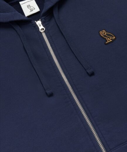 Classic Full-Zip Hoodie Blue