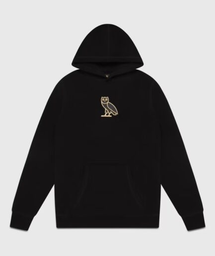 Classic Owl Hoodie Black