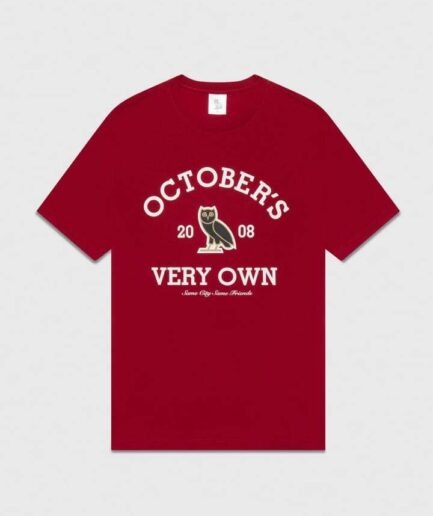 Collegiate T-Shirt - Red