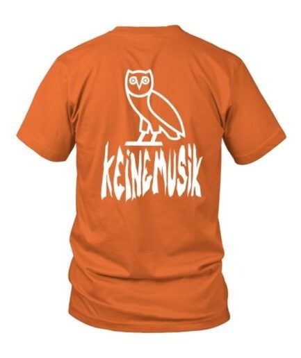 Keinemusik OVO Logo T-Shirt – Orange