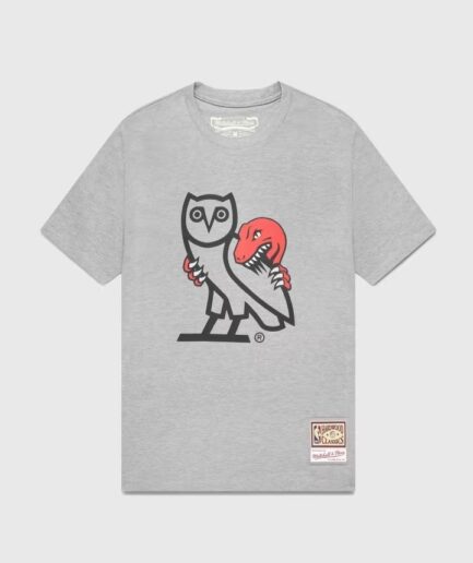 Ovo Raptors Og Owl T shirt - Grey